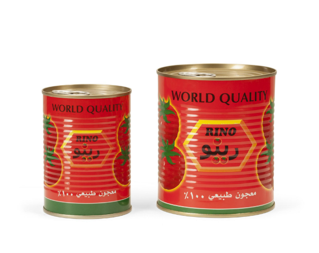 Domates salçası 400g×24 - Kolay Açılır, Sert Açılır isteğe bağlı, Brix28-30%(İsteğe bağlı) - domates salçası1-8